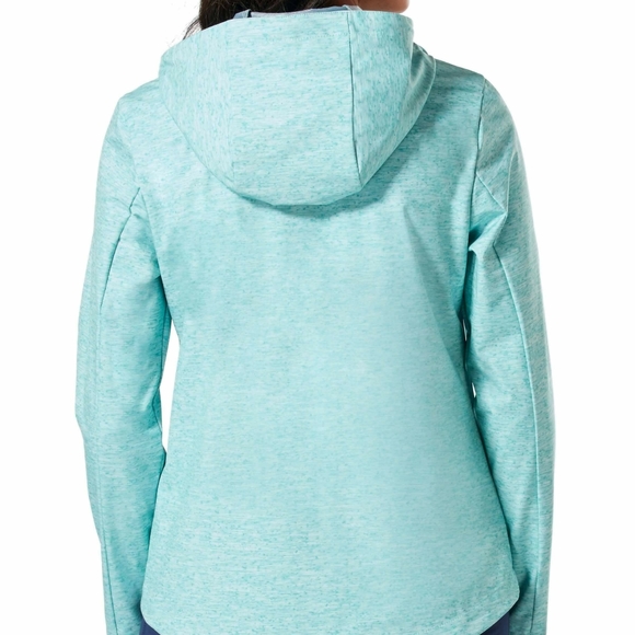 Women's Soft Shell Jacket with Hoodie - Picture 2 of 9